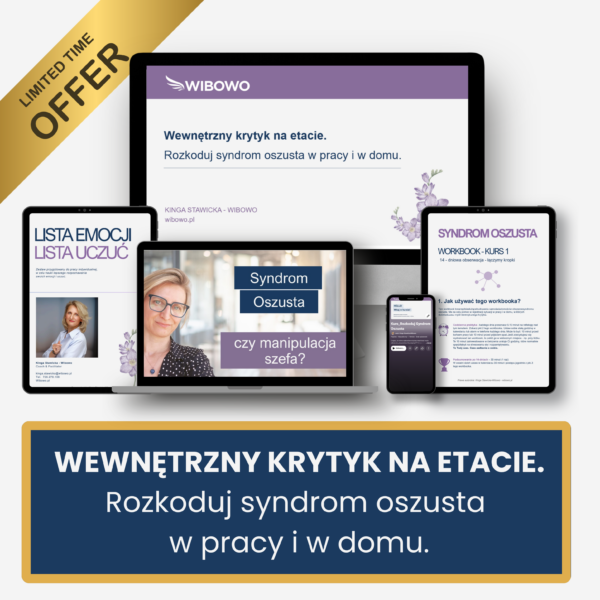 Wewnętrzny krytyk na etacie. Kurs on-line. Oferta Limitowana.